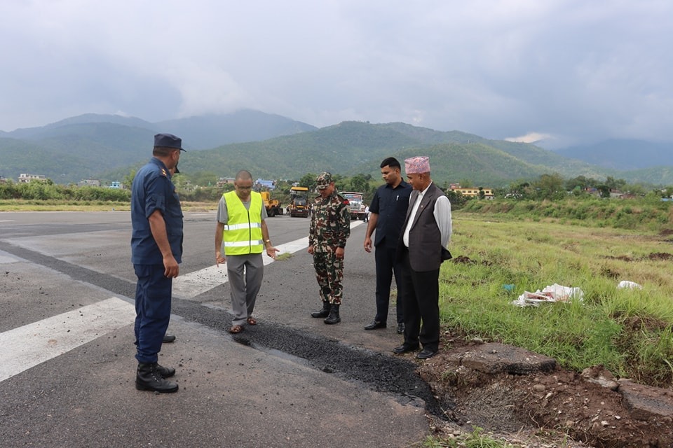 चार दिनदेखि बन्द सुर्खेत बिमास्थल शनिबारबाट नियमित सञ्चालन हुने